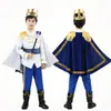 Disfraces Infantiles de Halloween para Niños Cosplay Príncipe Juego de Rol Rey Disfraces de Performance Pasarela Juego de Rol