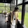 Cárdigan de punto estilo falso dos piezas estilo old money para hombre, suelto y casual, abrigo elegante y cálido para otoño e invierno
