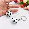 Mini PVC simulação Futebol basquete futebol baseball chaveiro pingente ornamentos esportivos pequeno presente