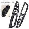 El reposabrazos de la manija interior de la puerta de fibra de carbono es adecuado para BMW X5X6 E70 E71 E72 2007-2013 manija
