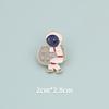 Broche pequeño de astronauta para hombre y mujer, bonito broche de astronauta japonés, ideal como broche decorativo para mochila escolar, personalizado y de moda.