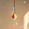Pronta Entrega Cristal Pegador de Sol Cor AB Prisma Pendurado Pegador de Sol Arco-Íris Decoração de Jardim Fonte Transfronteiriça