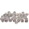 Contas Torcidas de Cristal Branco Natural Tamanho Grande Acessórios para Artesanato Pulseira DIY Feita à Mão Joias Acessórios de Moda S