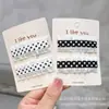 Versão coreana de extensões de grampo de cabelo para crianças 6 cm com babados grampo de cabelo pequeno estiloso clip para franja de cabelo quebrado de menina