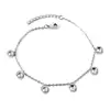 Pulseira de moda europeia e americana feminina moda redonda geométrica design simples celebridade da internet transfronteiriça estilo INS pulseira de aço titânio