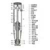 Accesorios para medidor de rebote ZC3 piezas para medidor de rebote de hormigón resorte de impacto martillo de impacto HT225 Langrui Haichuang