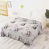 Nova Manta de Flanela Grossa Estampada com Desenhos de Comércio Exterior Transfronteiriço Manta de Veludo Leite Manta de Veludo Mink Nuvem Manta Infantil