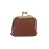 Nueva Mini Bolsa Compacta Otoño 2025 Nuevo Diseño Elegante Bolso de Mano Simple para Llevar Bolsa para Labial