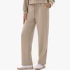 Suéter deportivo de moda europea y americana, conjunto de dos piezas con capucha, top holgado, pantalones de pierna ancha, traje deportivo para correr