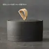 Estante de exhibición antiguo chino modelo de casa de sala de té gabinete de té adornos tetera de té tarro sellado de cerámica tetera de barro cocido juego de té