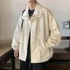 Chaqueta Funcional Falsa de Dos Piezas para Hombre Otoño e Invierno Nuevo Estilo Americano Marca de Moda Urbana Suelta Casual para Trabajo
