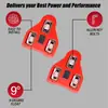 Venta Caliente Transfronteriza Pieza de Bloqueo para Bicicleta Componente de Férula para Zapato de Ciclismo de Montaña Spd Carretera Pedal Pedal Ligero y Duradero