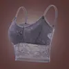 Comercio Exterior Tallas Grandes Sujetador de Encaje para Mujer Sujetador Bandeau de Encaje Acolchado Transfronterizo Delgado Sexy