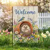 2026 Nueva Bandera de Jardín de Pascua Personalizada Amazon Exterior Patio Ambiente Festivo Bandera Decorativa Venta al por Mayor