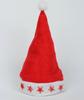 Chapéu de Natal adulto chapéu de Natal infantil chapéu de Natal eletrônico chapéu de Natal cinco estrelas chapéu de Natal luminoso com luzes festa