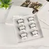 Plato de hueso europeo de lujo ligero transfronterizo para filete estilo occidental decoración Mesa de sala modelo plato plano de hueso de china casero de hortensias