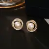 Brincos Pequenos de Pérola de Água Doce Naturais, Brincos de Prata S925 de Alta Qualidade, Luxo Acessível, Brincos Exquisitos de Estilo Feminino