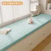 Tapete de Silicone para Bay Window, Tapete para Peitoril de Janela, Varanda Removível e Lavável, Novo Modelo 2025, Universal para Todas as Estações, Assento de Algodão de Alta Densidade Personalizado