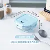 Lonchera recipiente para mantener la frescura lonchera rectangular trabajador de oficina caja para mantener la frescura caja de frutas para el hogar caja bento de vidrio lonchera para estudiantes