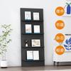 Revistero de celebridades de Internet, almacenamiento de revistas en el suelo, estantería creativa sencilla para libros y periódicos, decoración de periódicos.