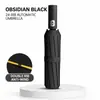 Em Estoque Guarda-Sol e Chuva Dupla Finalidade Reforçado com Costelas 70% de Desconto com Revestimento Preto para Proteção Solar, Personalizável com Logo, Atacado