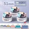 Clip de Color Real Morandi Clip Metálico para Billetes Clip de Cola de Golondrina Fijo para Estudiante Libro Papelería de Oficina Clip para Boletos