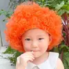 Peluca de cabeza explosiva para niños y adultos, accesorios de actuación para jardín de infantes, tocado de payaso, escenario, divertida, para fanáticos, peluca de color