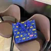 Bolsa Tejida de Gran Capacidad de Dibujos Animados, Bolso Bandolera Portátil y Resistente, Bolsa de Compras para Supermercado, Bolsa Ecológica, Bolsa de Regalo, Tamaño Pequeño
