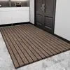 Felpudo de Entrada Hogar Entrada de Puerta Felpudo Antideslizante Resistente a la Suciedad Sin Lavar Borrable Cortable Felpudo para Puerta de Entrada