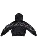 Sudadera con capucha Y2K Retro Americano Estilo Callejero Harajuku Hip-Hop Oscuro High Street Impresión Digital 3D Cremallera Sudadera Holgada