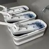 Fregadero para Mopas para Uso Doméstico, Fregadero Móvil para Mopas de Balcón, Tina de Agua para Lavar Mopas Planas, Fregadero para Mopas de Baño, Tina de Piso de Plástico