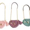 Cadena Original para Bolso Cruzado de Hombro para Mujer Línea de Descompresión PU Cadena de Oro Ligero de Alto Grado Tela Tejida Antideslizante Bolso DIY con Accesorios