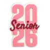 Frases da Temporada de Formatura de 2026 Patch de Borracha Macia em PVC Chapéu de Doutor Broche de Lembrança do Campus Acessórios DIY para Roupas