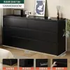 Armário de cinco gavetas, armário de parede para a sala de estar, armário de armazenamento ao pé da cama no quarto, armário de gavetas doméstico simples e moderno, armário de gavetas de chão