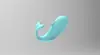 Vibrador Xiai 2ª Geração Pequena Baleia App Controle Remoto Brinquedo Feminino para Masturbação, Vibração e Massagem para Adultos