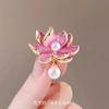 Broche de Borboleta para Mulheres, High-End, Luxo Leve, Broche de Atacado de Nicho, Elegante, Fixado em Roupas, Terno, Acessório Corsage de Pérola