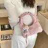 Bolsa de Mão com Corrente para Mulheres Nova Moda Primavera/Verão 2026 Versátil Bolsa de Ombro com Acabamento de Luxo para Uso Diário Bolsa Transversal para Mulheres