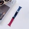 Fivela dobrável magnética para iwatch7 Strap Apple Watch 8 Geração Silicone Starlight Creative Sports Pulseira 41