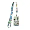 Pacha Perro Lindo Estudiante Insignia de Cuello Retráctil Set de Tarjetas Cuerda Larga Tarjeta de Transporte Yangcheng Tong Tarjeta de Acceso Antiperdida Hebilla de Pulpo
