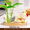 Estilo Moderno Gato de la Suerte Muebles para el Hogar Decoraciones de Escritorio Jarrón de Escritorio Plantas Verdes Hidropónicas Utensilios para Cultivo en Agua Regalos