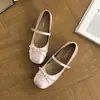 Otoño 2026 Estilo Dulce Exquisitos Accesorios Zapatos Mary Jane con Tacón Oculto Zapatos de Salón Individuales con Lazo Elegantes para Mujer
