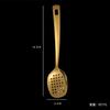 Espátula de acero inoxidable, utensilios de cocina engrosados, espátula para cocinar, colador, espátula para freír, cuchara para sopa, utensilios de cocina pequeños, 10 piezas, exportación al por mayor