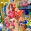 Nuevo llavero de ballena de color chapado en cuentas para hombres y mujeres, llavero para parejas, bolso colgante de dibujos animados, regalo exquisito