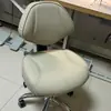 Silla para Salón de Uñas, Silla para Cliente, Silla para Manicurista, Juego de Mesa y Silla para Manicura, Estilo Lujo Ligero, Gabinete de Almacenamiento para Salón de Uñas