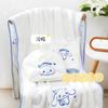 Toalla de baño Yugui de tres piezas, toalla de baño de dibujos animados, baño para mujer, suave, absorbente, de secado rápido, sin pelusa, linda toalla envolvente