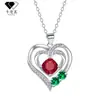 Collar Sencillo y Elegante en Forma de Corazón para Mujer Knn-266 Kamanqi Joyería Transfronteriza Amazon Collar de Lujo Ligero de Gama Alta