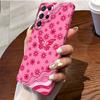 Funda de Teléfono Mariposa Floral de Venta Caliente Transfronteriza para Samsung S23 Ultra, S23+ de Alto Valor Estético con Cortes Precisos y Protección Anti-Caídas