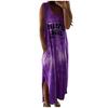 Vestido con estampado tie-dye, elegante y sexy, de estilo europeo y americano, con letras de moda.
