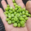 Fivela de Jade Verde Fruta Contas de Ábaco Contas Soltas de Jade Separadores de Pedra de Quartzo Acessórios para Joias Contas Artesanais Atacado