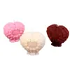 Vela Perfumada con Forma de Corazón y Rosa para el Día de San Valentín Ins Velas Hechas a Mano con Forma de Corazón y Rosa Decoración Creativa para el Hogar